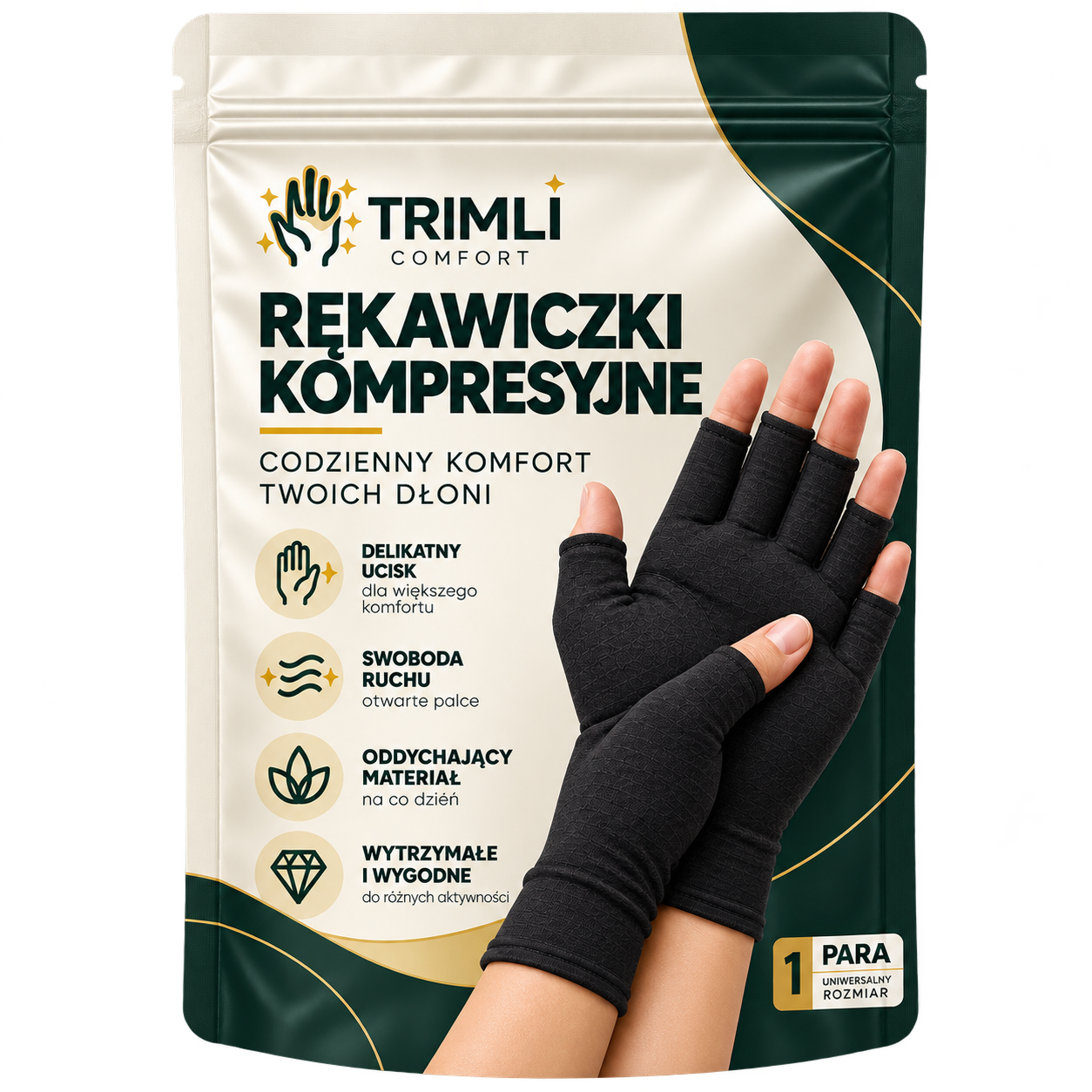 Trimli Comfort - kolor Czarny Onyks